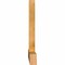 Ekena Millwork Portland Rough Sawn Timber Gable Bracket, Western Red Cedar, 108"W x 40"H x 4"D x 6"F, 9/12 Pitch GBW108X40X0406POR00RWR - alternate 5